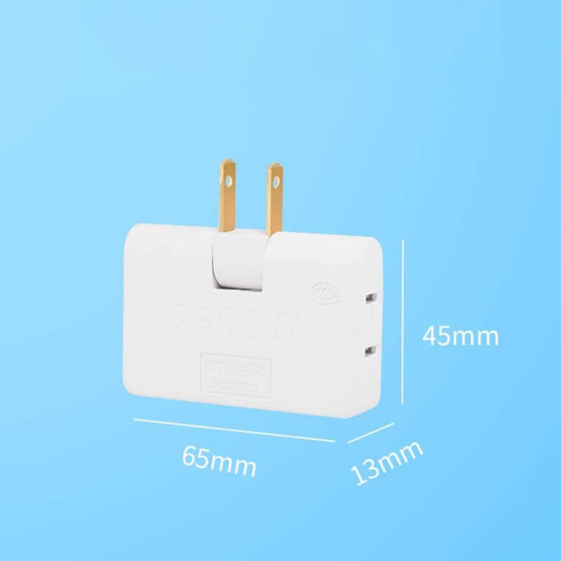3 In 1 Extension Plug Electrical Adapter
