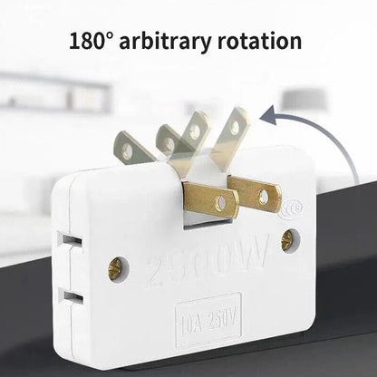 3 In 1 Extension Plug Electrical Adapter